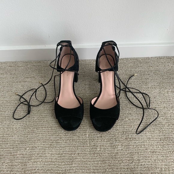 Kate spade embroidered heels - Picture 6 of 9